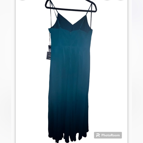 🎁🎀🌟 Lulu’s Green Forest Long Dress Size XL  Party, Wedding Guest Dress - Picture 5 of 7